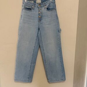 Universal Thread  High-Rise Button-Fly Carpenter Jeans. Excellent Condition!